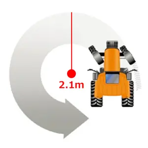 Wholesale High Quality Mini 4WD Kubota Wheel <b>Tractor</b> New Condition with EEC Certified Engine and Gear for Agriculture and Farms - Product Image 4