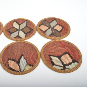 Ethnic Hand Woven Embroidery <b>Table</b> <b>Coaster</b> - Product Image 1