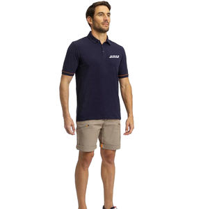 Polo a rayas para hombre, conjunto completo con pantalones cortos, nuevo diseño, 2020 - Product Image 6
