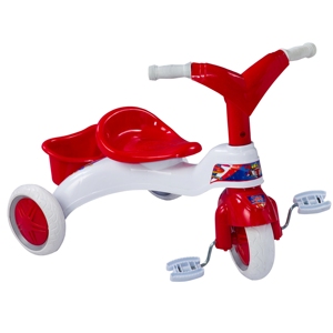 Tricycle en plastique musical à roue souple pour enfants de 1 à 3 ans nouvelle tendance jouet d'équitation à la maison - Product Image 3