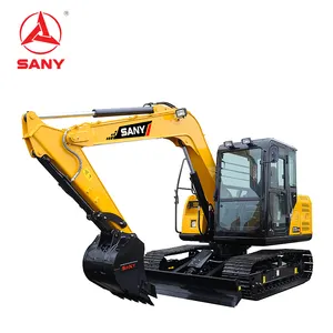 SANY SY75C 8ตัน Crawler Excavator China ยี่ห้อใหม่ Excavator