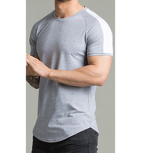 Camiseta de gimnasio informal de talla grande para hombre con logotipo personalizado de alta calidad Jersey transpirable de cuello redondo con diseño en blanco - Product Image 6