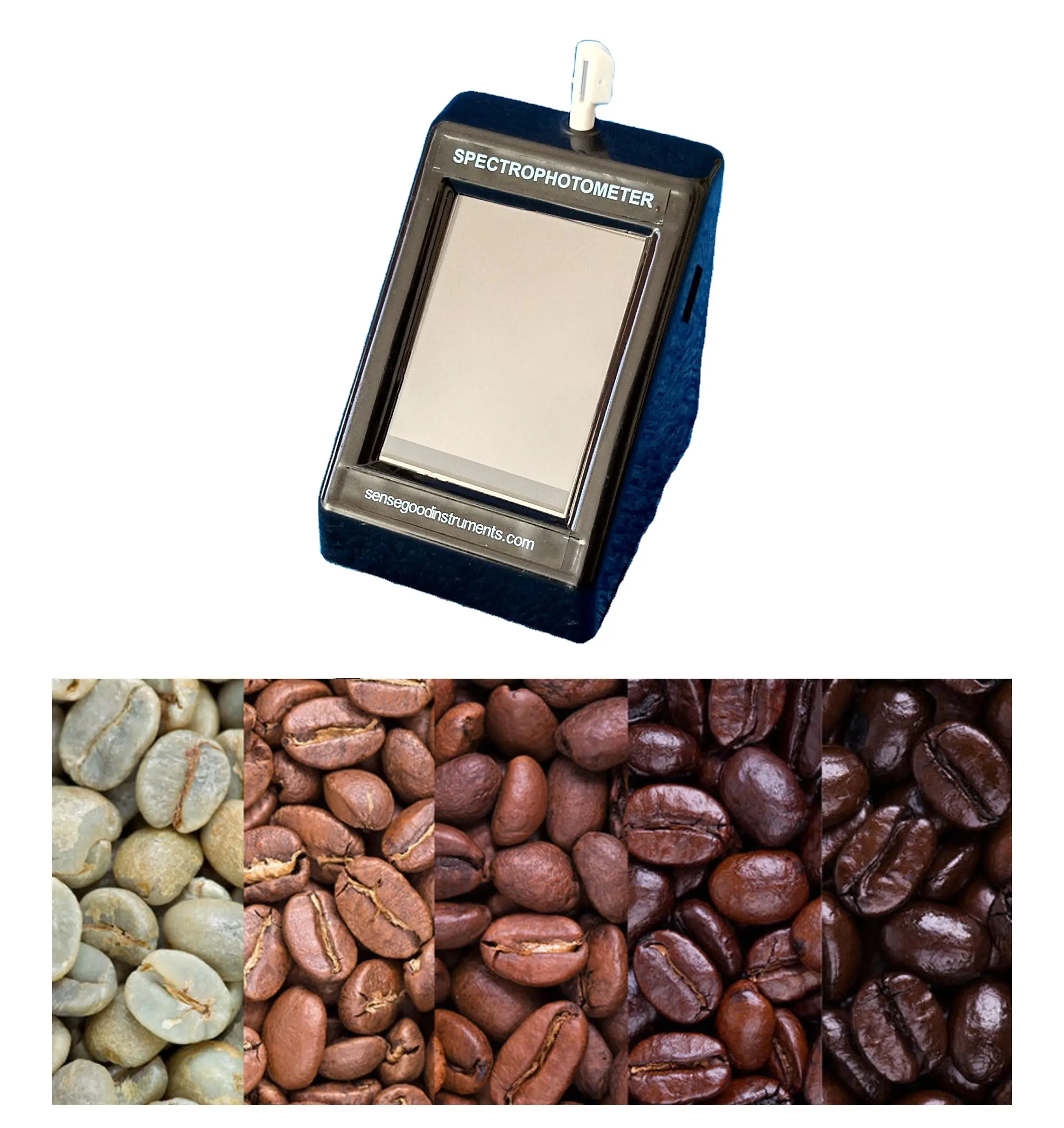 Nieuwe Koffie Gebraden Kleur Meting Agtron Index Scaa Specialiteit Koffie Vereniging Van Amerika Koffie Colorimeter Kleur Meter