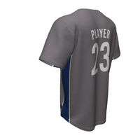 Livraison rapide, maillot de baseball respirant personnalisé pour hommes, 100% polyester, couleurs et tailles personnalisées, impression par sublimation numérique