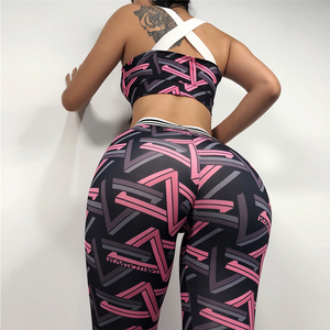 Leggings de yoga pour femmes, taille haute, personnalisés, pantalon de sport, tiktok, tendance - Product Image 3