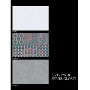 Carreaux muraux en céramique de cuisine rustique émaillée 30x45cm - Product Image 2