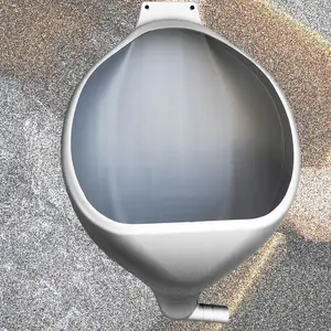 Environmental sanitary fitting of male urinal