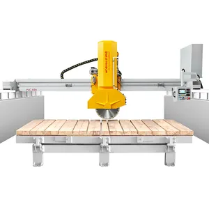 Plc Automatische Brug Zag Plaat Snijmachine Voor Marmer En Graniet Met 45 Graden Mitre Snijden