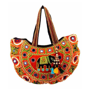 Hot Selling Cotton Handmade Indian <b>Boho</b> Style Tote <b>Bag</b> - Product Image 1
