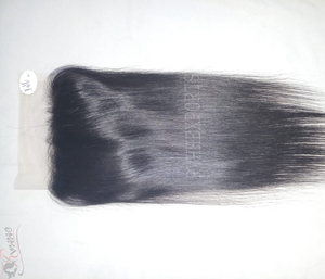 100% naturel non transformé vierge indien Remy extension de cheveux dentelle frontale vendeur de cheveux avec vague Style matière première tissage de cheveux - Product Image 5