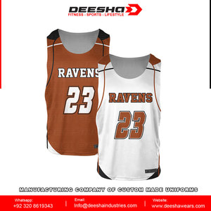 Maillot de lacrosse réversible personnalisé unisexe pour homme, dernier style, imprimé, imperméable, séchage rapide, antibactérien, sans couture - Product Image 2