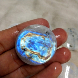 <b>rainbow</b> Moonstone Ring 925 Sterling Silver Glass Cabochons Dome clear Natural <b>rainbow</b> Moonstone <b>rainbow</b> Moonstone Moon Pendant - Product Image 5