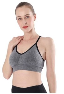 Womens Workout Sports Bra High Impact Support Bounce Control Mesh Tops Slim Fit Sexy Yoga Bra - Product Image 2