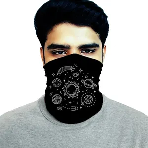 Promotion de nouveaux matériaux Bandana sans couture en polyester multifonctionnel avec logo personnalisé Guêtre de cou magique Bandana en tube - Product Image 1