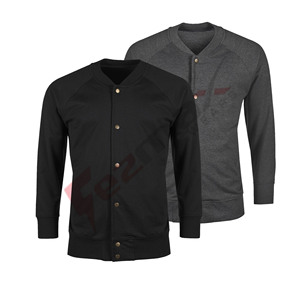 Men's <b>Winter</b> Varsity <b>Jacket</b> Woolen Fabric Plus Size Breathable Quick Dry Eco-Friendly Reversible Fleece Lining Petal Sleeves - Product Image 1