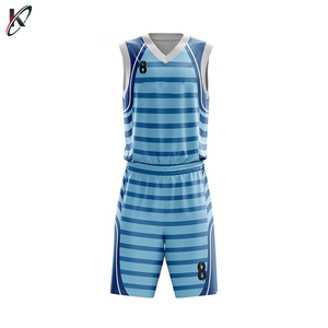 Uniforme de basket-ball réversible unisexe de haute qualité 100% polyester anti-UV séchage rapide respirant taille plus prix de gros ensemble de vêtements - Product Image 6