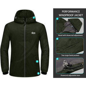 Casual Fashion <b>Mens</b> Zipper Windbreaker <b>Jacket</b> Lightweight Windbreaker <b>Jacket</b> <b>Men's</b> Winter Windbreaker <b>Jacket</b> - Product Image 3