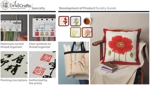 ชุดปักครอสติช DIY,ภาพวาดดอกโบตั๋นแบบชาวตะวันออกชุดปักครอสติชแบบเต็มบานปี3A - Product Image 6