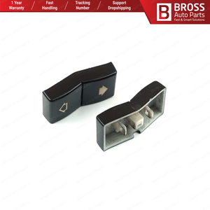 BDP585-1 2 Pieces <b>Window</b> Switch Button <b>Cover</b> for 61316904309; 61318368974 - Product Image 4