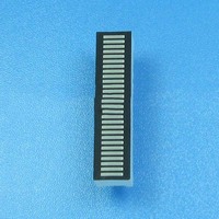 Taidacent-medidor VU de Color amarillo, pantalla BL28-3005S, Monitor de barra LED de 28 segmentos, indicador de nivel de Audio, pantalla Led