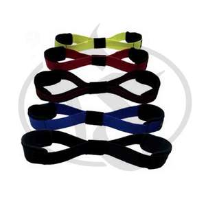 Vente en gros de sangles d'haltérophilie en coton pour salle de sport Figure 8 Cross fit figure huit Gym Workout Figure 8 Sangles - Product Image 3