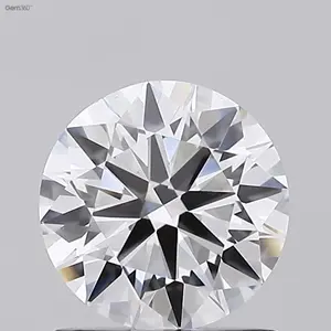 D Color VS1 الوضوح, حجم 1.00 قيراط من الألماس المصقول ، شكل دائري من الماس مجوهرات سائبة من الماس