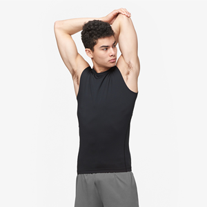 Sleeveless <b>Compression</b> <b>Tops</b> for <b>Men</b> Baselayer Rash Guard Athletes <b>Tops</b> Gym Sports Sleeveless <b>Top</b> on Cheap Price and Wholesale - Product Image 3