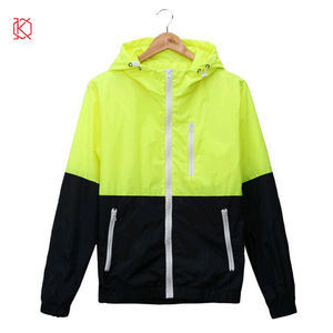Chaqueta Deportiva Impermeable de Secado Rápido para Hombre, con Capucha, Estilo Varsity, Delgada y Suave, Cuello Alto, Servicio OEM - Product Image 6