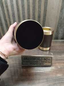 BRASSWORLD INDE BRASS BROWN BOUGIE LUMIÈRE URNE DE CRÉMATION FOURNITURES FUNÉRAIRES - Product Image 3