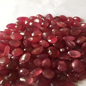 Rubí natural de grado AAA de alta calidad calentado y pulido a la perfección tamaño de forma mixta para la fabricación de joyas con certificado IGI - Product Image 5