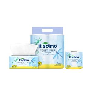 Papel Higiénico Desechable Antibacterial <span class=keywords><strong>de</strong></span> 3 Capas, Suave y Resistente, con Logotipo Personalizado Dimo, al Mejor Precio y Alta Calidad - Product Image 2