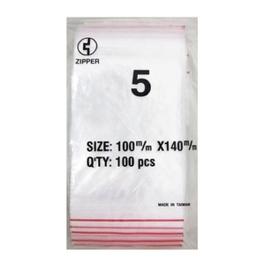 LDPE <b>Zip</b> <b>Lock</b> <b>Bags</b> for Household Use for Packaging - Product Image 1