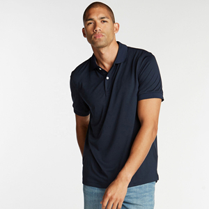 Polos en blanco para hombre Logotipo bordado Liso Manga corta Polos Casuales - Product Image 4