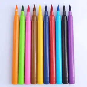 High quality water multi-color acrylic tip paint art felt marker pen