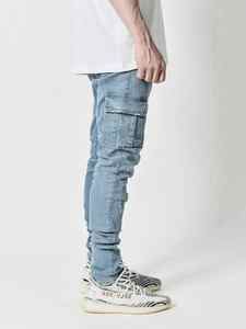 Pantalon de survêtement 100% coton Long Cargo Pant Qualité Casual Pantalons personnalisés pour hommes - Product Image 3