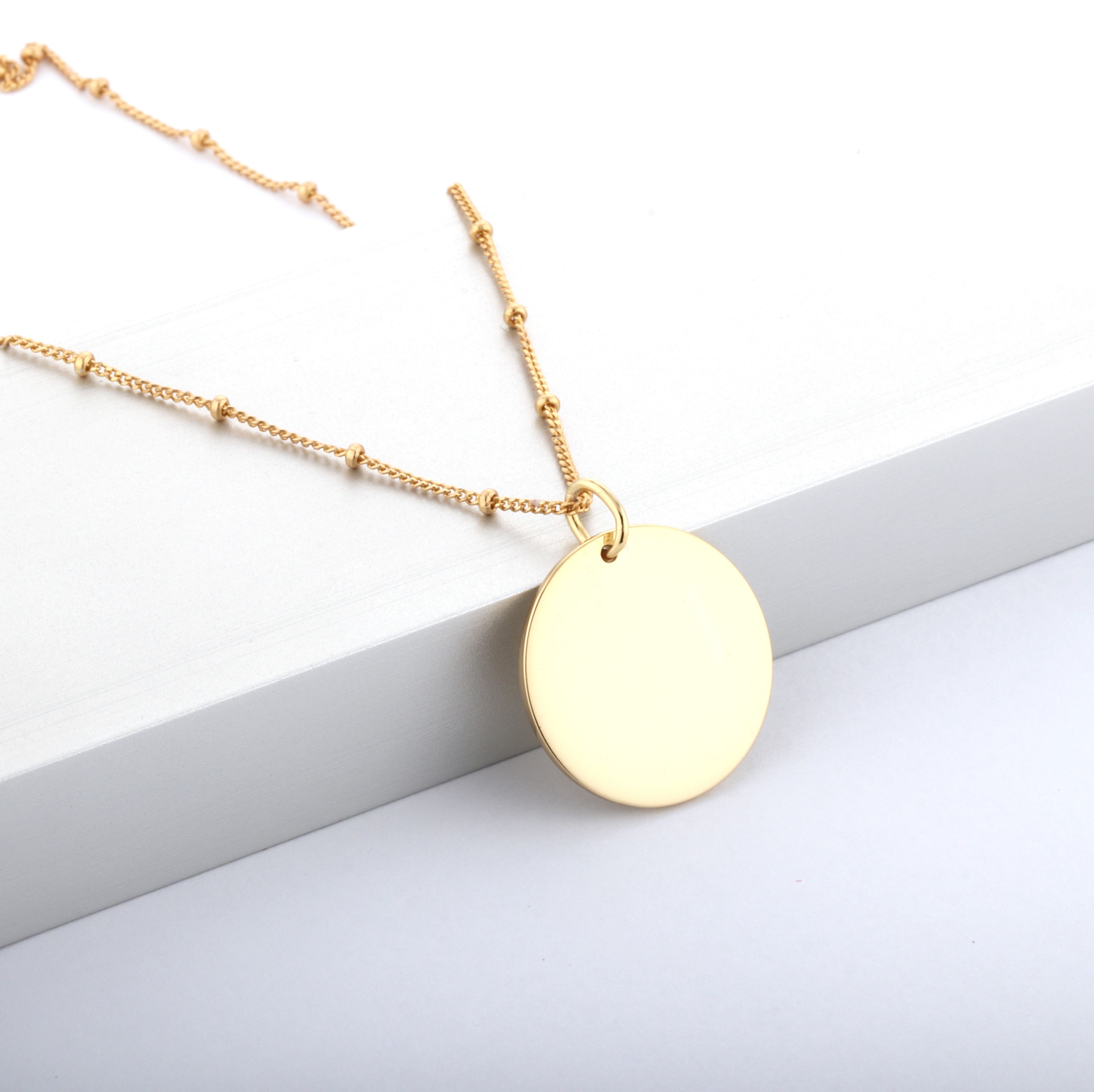 925 Silver Sterling Charms Gold Plated Jewelry Elegant Pendant