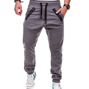Pantalon de jogging pour hommes, avec poches à fermeture éclair, modèle sur mesure, de haute qualité, vente en gros, nouvelle collection - Product Image 1