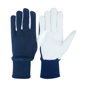 Gants de sécurité en peau de chèvre grain supérieur Logo personnalisé Gants de travail de meilleure qualité à un prix - Product Image 6