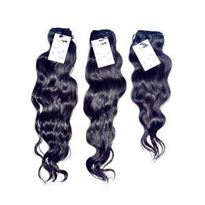 Extensiones de cabello Natural, ondulado, liso, sin procesar, de alta calidad - Product Image 2