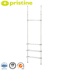 Venta al por mayor organizador plegable telescópico estante de almacenamiento ahorrador de espacio moderno para ropa fácil montaje muebles para el hogar Taiwán - Product Image 1