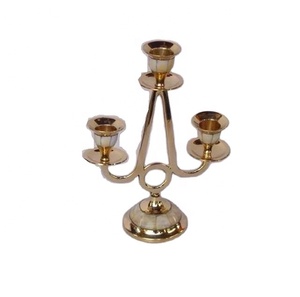 ที่วางเทียนโมเสครูปไข่มุกทันสมัยกระจกทองเหลืองขัดเงาตกแต่งบ้านด้วยการฝังเทียนอื่นๆที่วางเทียนโคมไฟขวดเทียน - Product Image 1