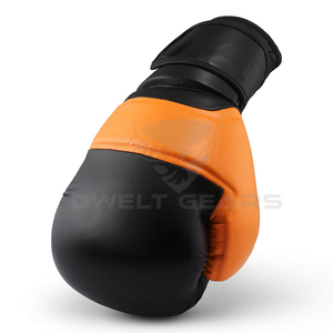 Gants d'entraînement de poinçonnage de haute qualité dernière conception pour la boxe de combat tailles 8oz 12oz 16oz en cuir PU d'origine pakistanaise - Product Image 3