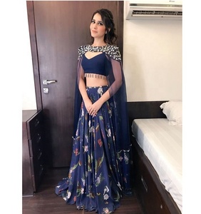 Tendance nouveauté dernier Designer fête porter Lehenga Choli pour femme indienne multicolore nouveauté dernière exclusive Alphanumero - Product Image 1