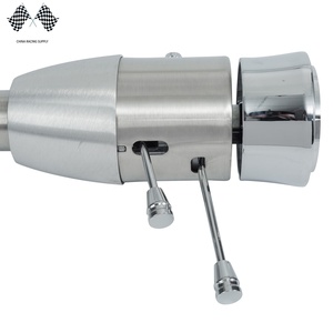 <span class=keywords><strong>28</strong></span> "/30"/32 "colonne de direction universelle manuelle sans clé en acier inoxydable poli Chrome naturel - Product Image 4