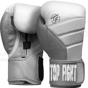 Nuevos guantes de boxeo de cuero metálico de piel de vaca genuina profesional equipo Premium hecho en Pakistán - Product Image 1