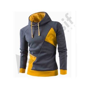 เสื้อฮู้ดแบบสวมหัวปักจัมเปอร์ผ้าฝ้าย100% ใส่ได้ทั้งชายและหญิงเสื้อมีปกตั้งสไตล์แฟชั่นสำหรับฤดูหนาว - Product Image 1