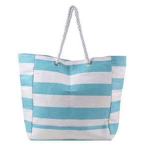 Bolso de mano personalizado de algodón para mujer, bolsa de transporte de lona, a la moda, para playa, con logotipo personalizado, bolsas de playa de algodón orgánico - Product Image 6