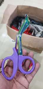 CE Aprobado EMT Trauma Tijeras 14 cm Instrumentos quirúrgicos Acero inoxidable Un solo uso - Product Image 2