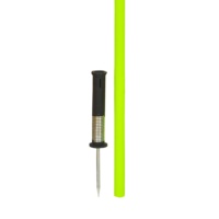 Poteau de slalom d'agilité en plastique portable avec base détachable pour équipement de slalom d'entraînement de football au moins prix Vente en gros