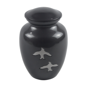 Decor Multiple Colored and Painted Finishing Design Cremation Urns With Best Quality Brass Metal Design Human Ashes Funeral Urns - Product Image 6